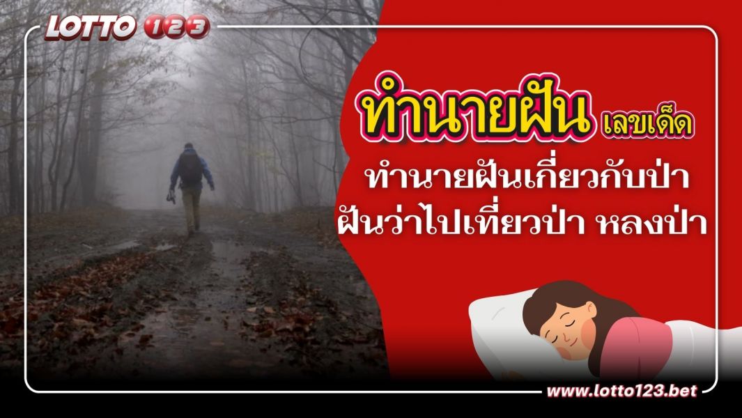 ทำนายฝันเกี่ยวกับป่า ความหมายพร้อมเลขเด็ด