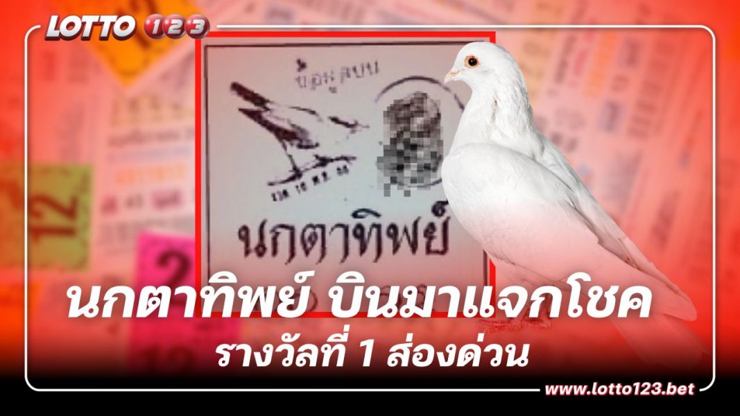 เลขเด็ด นกตาทิพย์ บินมาแจกโชค 16 พ.ย. 66 มอบทรัพย์ก้อนโตเข้ากระเป๋า
