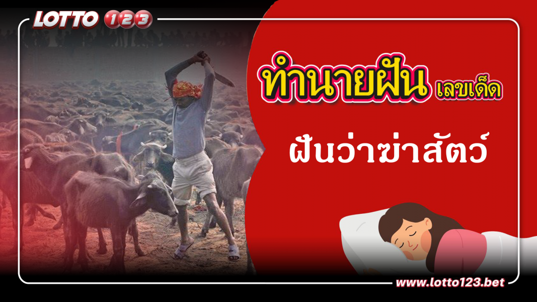 ฝันว่าฆ่าสัตว์ ทำนายฝันเหตุการณ์ความฝันแบบนี้มีความหมายว่าอย่างไร พร้อมเลขมงคลนำโชค