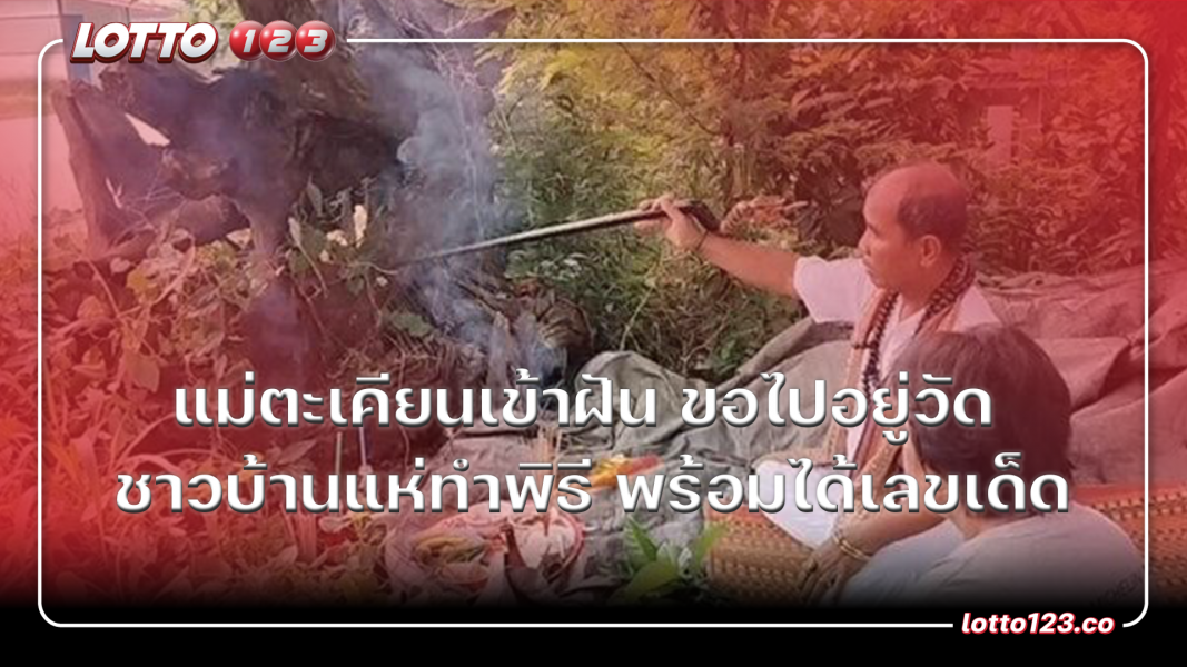 แม่ตะเคียนเข้าฝัน ขอไปอยู่วัด  ชาวบ้านแห่ทำพิธี พร้อมได้เลขเด็ด