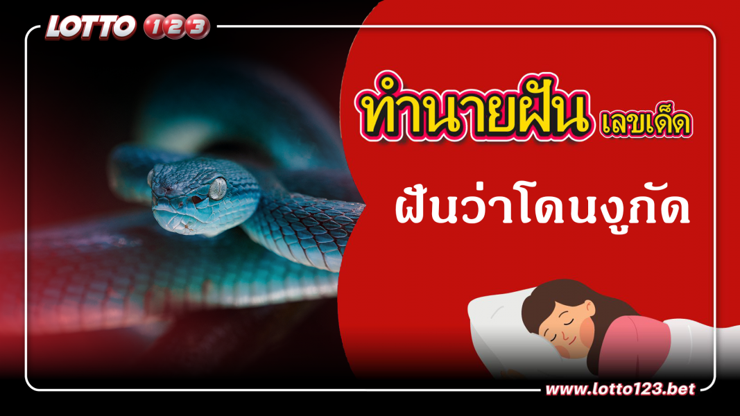 ทำนายฝันเลขเด็ด ฝันว่าโดนงูกัด