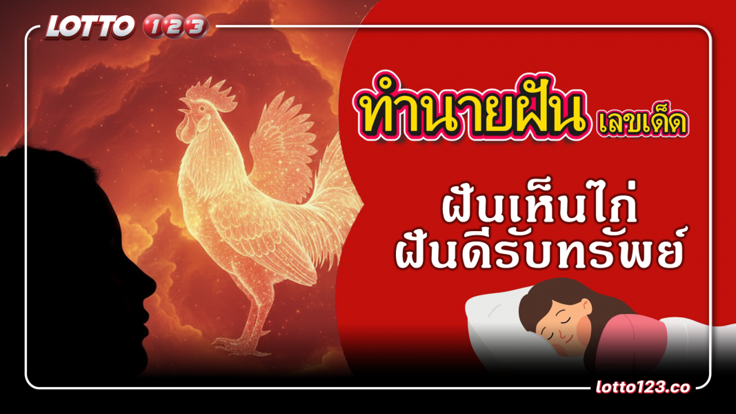 "ฝันเห็นไก่" เปิดตำราทำนายดวง พ่วงเลขเด็ดนำโชคช่วงขาขึ้น!