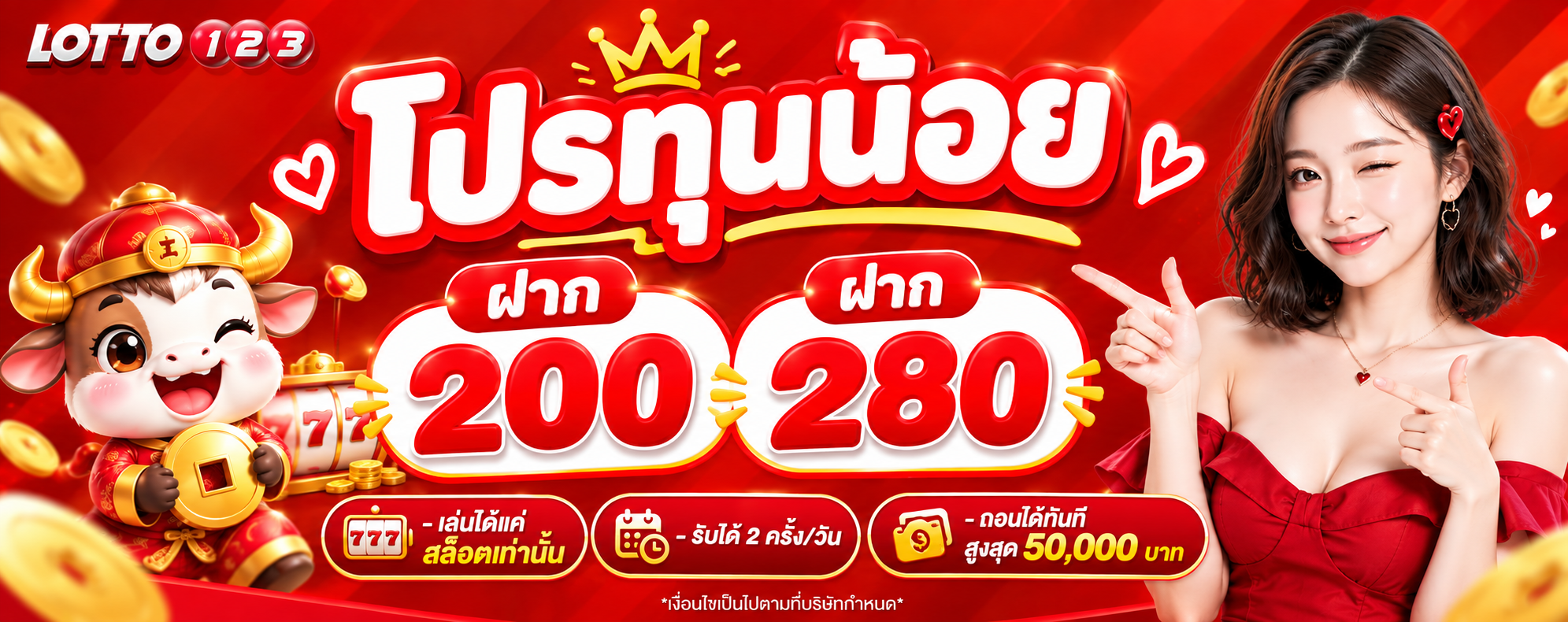 โปรทุนน้อย
